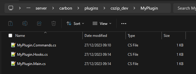 CSZIP Sample